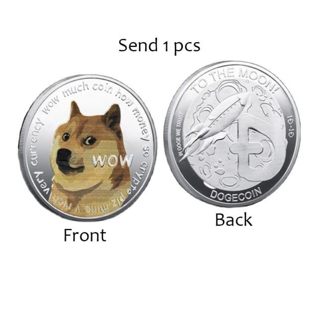 Commemorative Dog E-Coin For Souvenir or Home Decoration - Buy Confidently with Smart Sales Australia