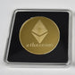 Commemorative Metallic Bitcoin Collection Coin Keychain and Banknote for Gifts and Souvenirs - Buy Confidently with Smart Sales Australia