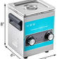 Compact High Capacity Ultrasonic Stainless Steel Cleaner - Buy Confidently with Smart Sales Australia