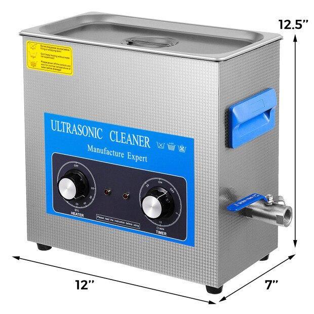 Compact High Capacity Ultrasonic Stainless Steel Cleaner - Buy Confidently with Smart Sales Australia