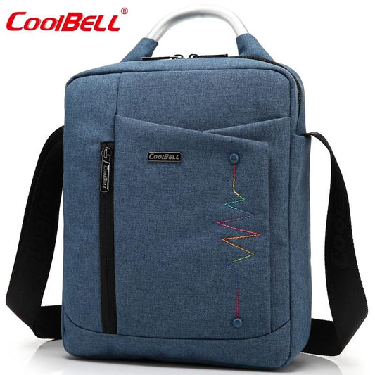 CoolBell Brand Casual Fashion Bag for iPad Air 2 3 iPad Mini iPad 4 Men Women Tablet Bag 8,10.6,12.4 inch Laptop Messenger Bag - Buy Confidently with Smart Sales Australia