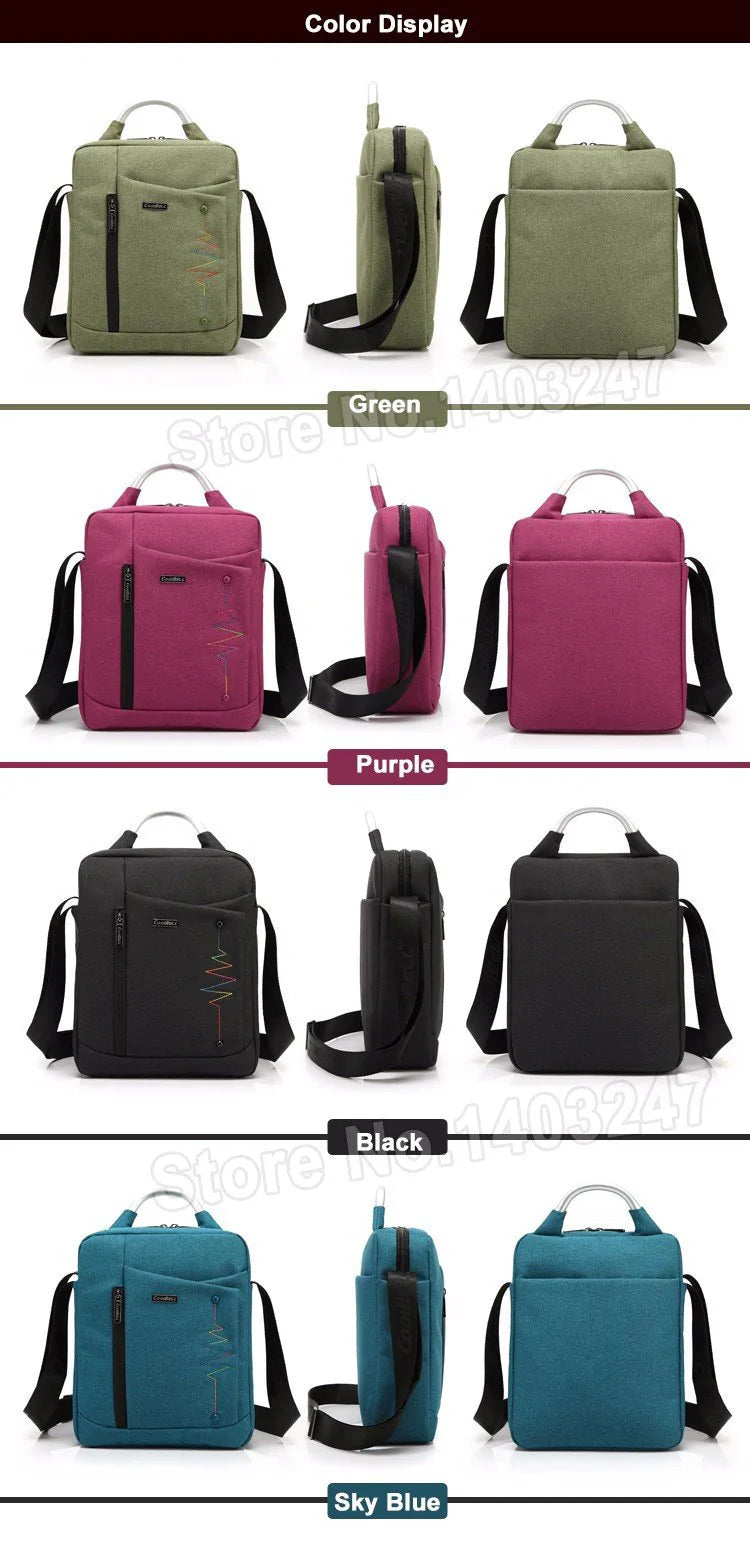 CoolBell Brand Casual Fashion Bag for iPad Air 2 3 iPad Mini iPad 4 Men Women Tablet Bag 8,10.6,12.4 inch Laptop Messenger Bag - Buy Confidently with Smart Sales Australia