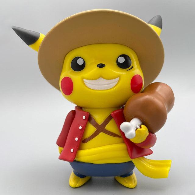 Cosplay Monkey D. Luffy and Majin Buu Pikachu Action Figure - Buy Confidently with Smart Sales Australia