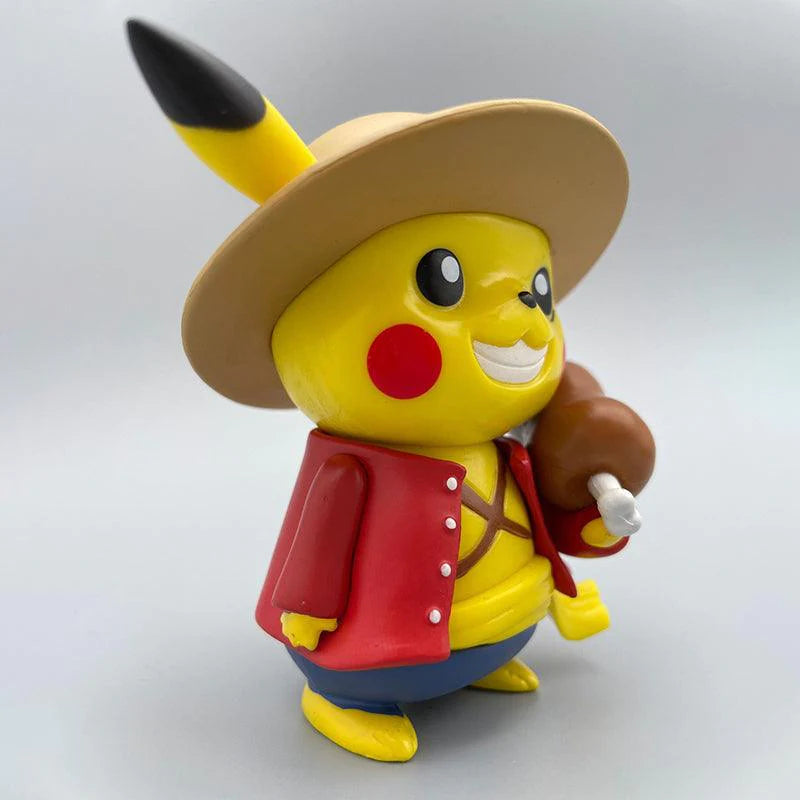 Cosplay Monkey D. Luffy and Majin Buu Pikachu Action Figure - Buy Confidently with Smart Sales Australia