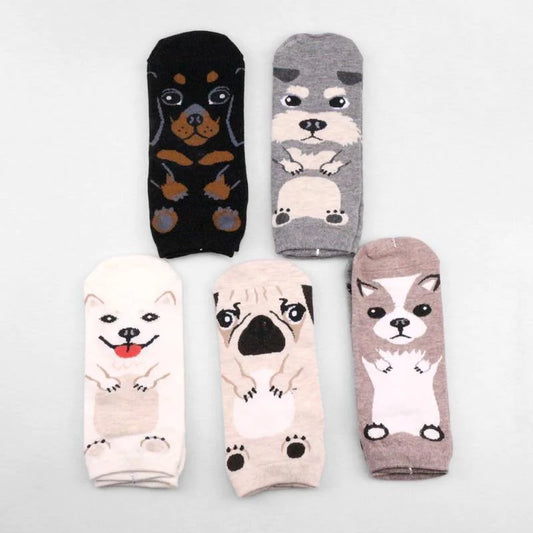 Cute Sweet Pug Dog Animal Design Socks For Women - Buy Confidently with Smart Sales Australia