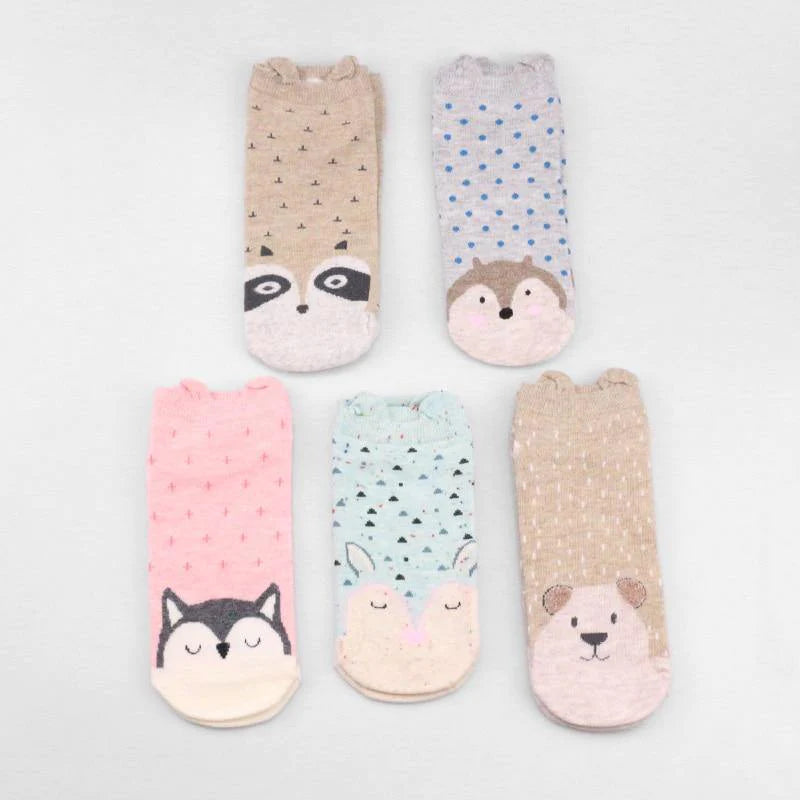 Cute Sweet Pug Dog Animal Design Socks For Women - Buy Confidently with Smart Sales Australia