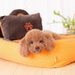Detachable and Washable Pet Nest with Pillow and Blanket - Buy Confidently with Smart Sales Australia