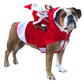 Dog Christmas Costume with Ride-On Santa Claus - Buy Confidently with Smart Sales Australia
