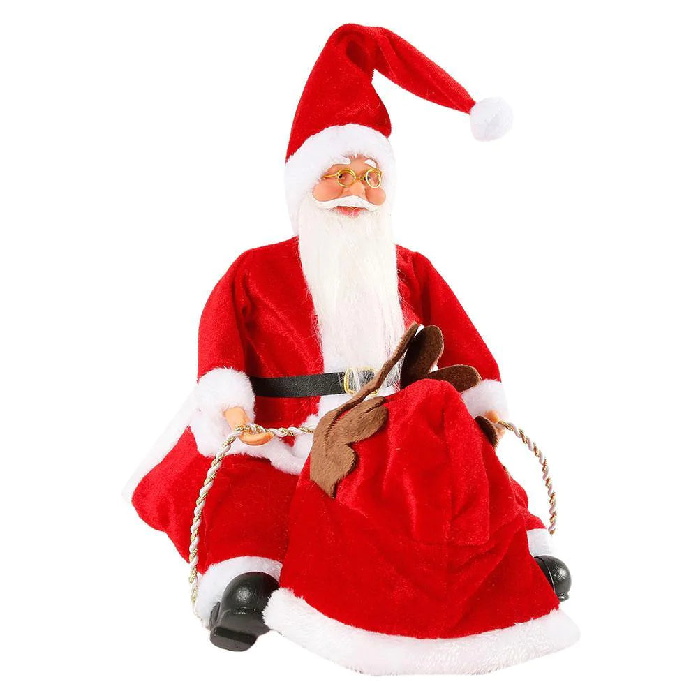 Dog Christmas Costume with Ride-On Santa Claus - Buy Confidently with Smart Sales Australia