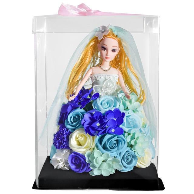 Doll Soap Artificial Rose With LED Light Gift For Girls - Buy Confidently with Smart Sales Australia