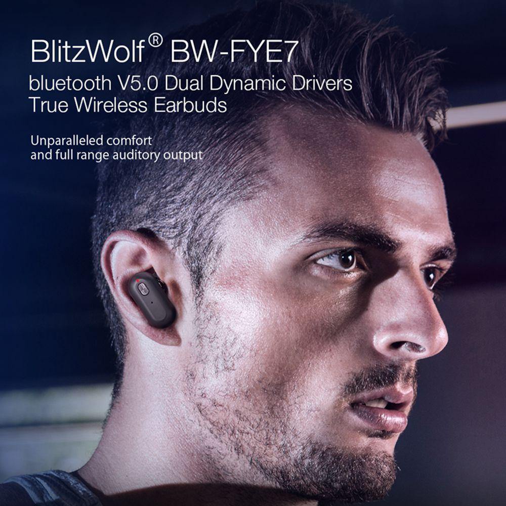 [Dual Dynamic Driver] Blitzwolf BW FYE7 TWS Earbuds Bluetooth 5.0 - Buy Confidently with Smart Sales Australia