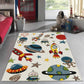 Educational European Style Planet Pattern Carpets - Buy Confidently with Smart Sales Australia