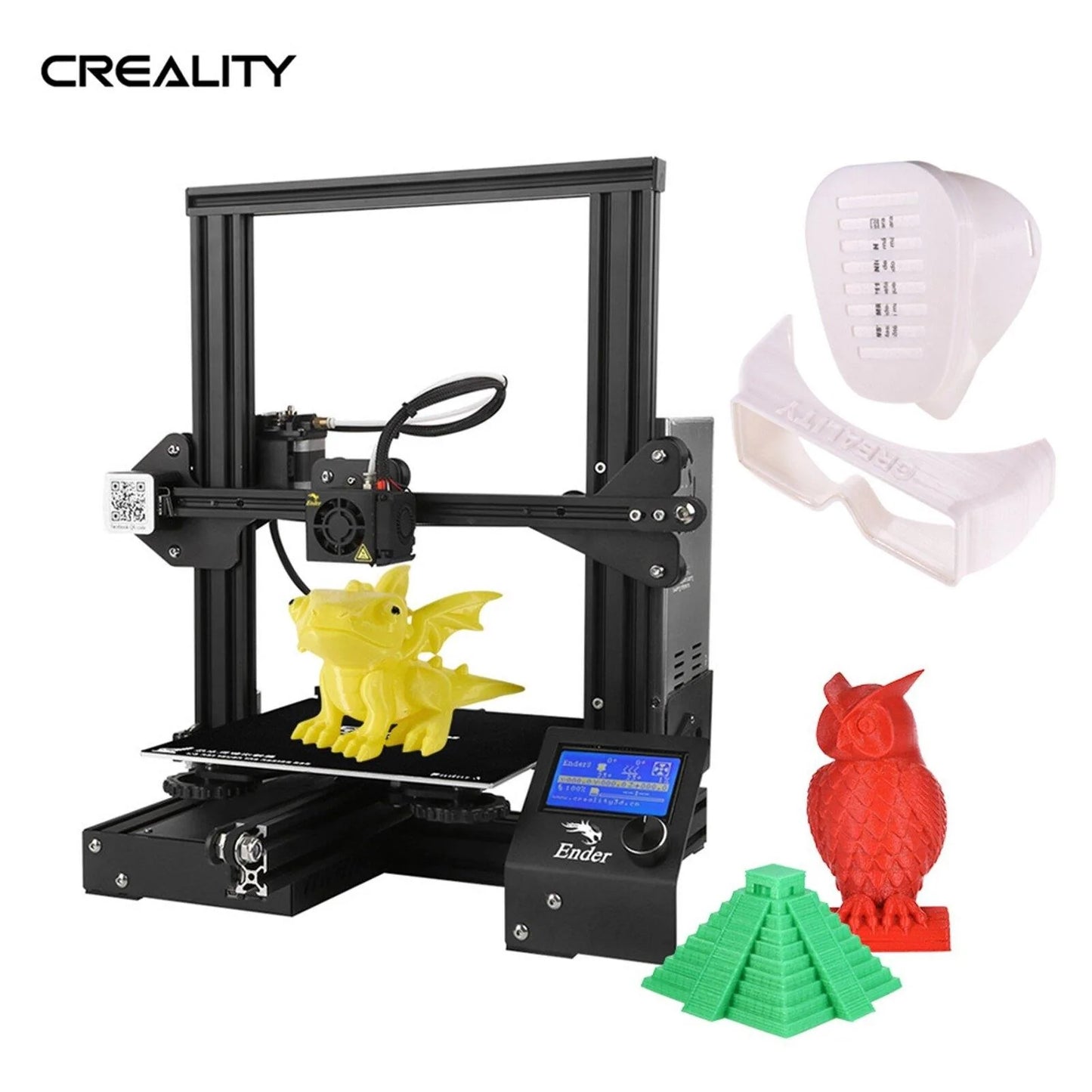 Ender-3 Pro 3D Printer Kit with C-Magnet Build Plate and Resume Printing Function - Buy Confidently with Smart Sales Australia