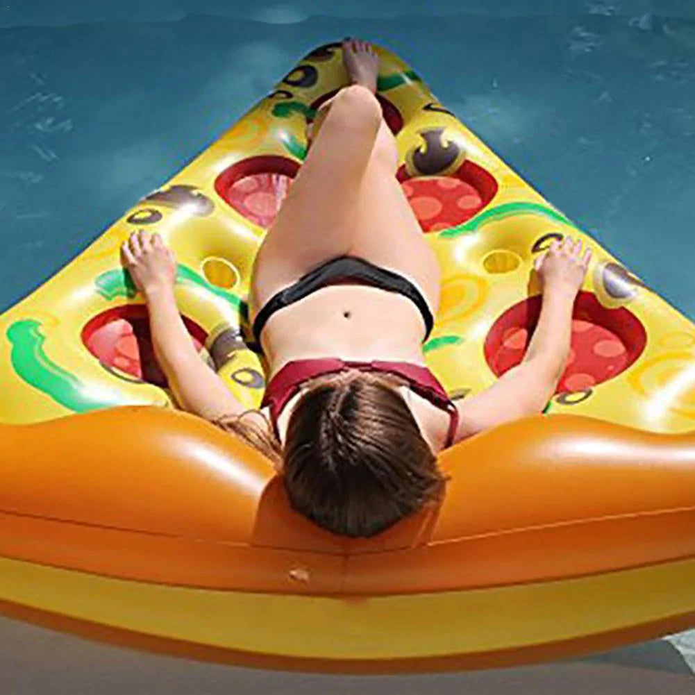Expandable Large Pizza Slice Pool Lounger for Fun Beach and Pool Activities - Buy Confidently with Smart Sales Australia