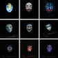 Face-Changing Bluetooth Headwear Costume for Parties with LED Screen - Buy Confidently with Smart Sales Australia