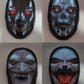 Face-Changing Bluetooth Headwear Costume for Parties with LED Screen - Buy Confidently with Smart Sales Australia