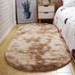 Fluffy Oval-Shaped Carpet Area Rugs For Home Decor - Buy Confidently with Smart Sales Australia
