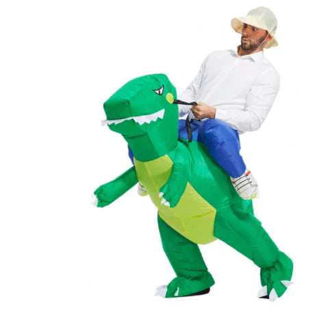 Funny Inflatable Adult & Child Halloween Mascot Costumes - T Rex, Alien and Unicorns - Buy Confidently with Smart Sales Australia