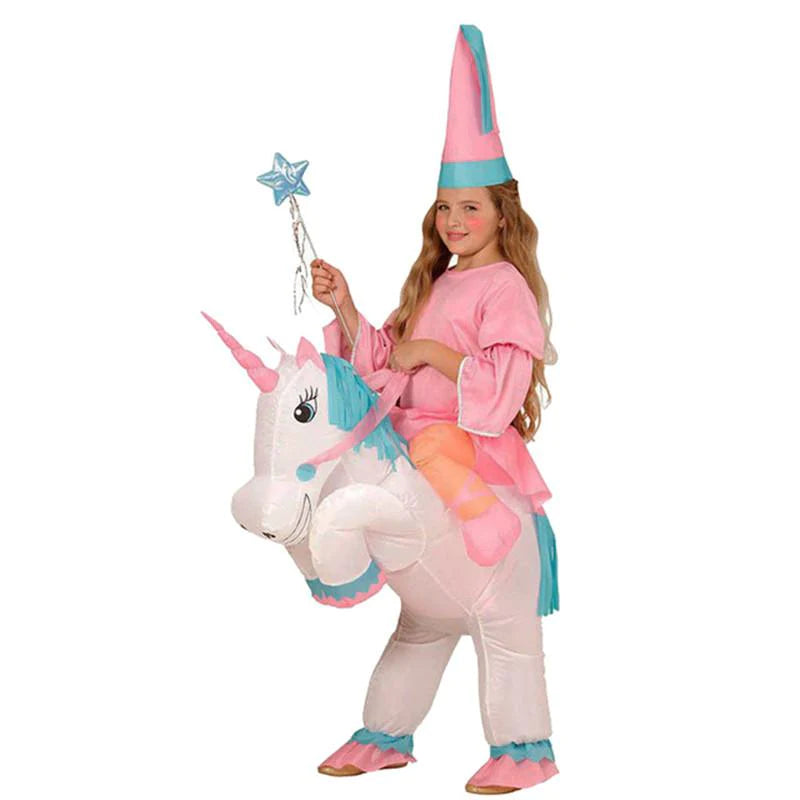 Funny Inflatable Adult & Child Halloween Mascot Costumes - T Rex, Alien and Unicorns - Buy Confidently with Smart Sales Australia