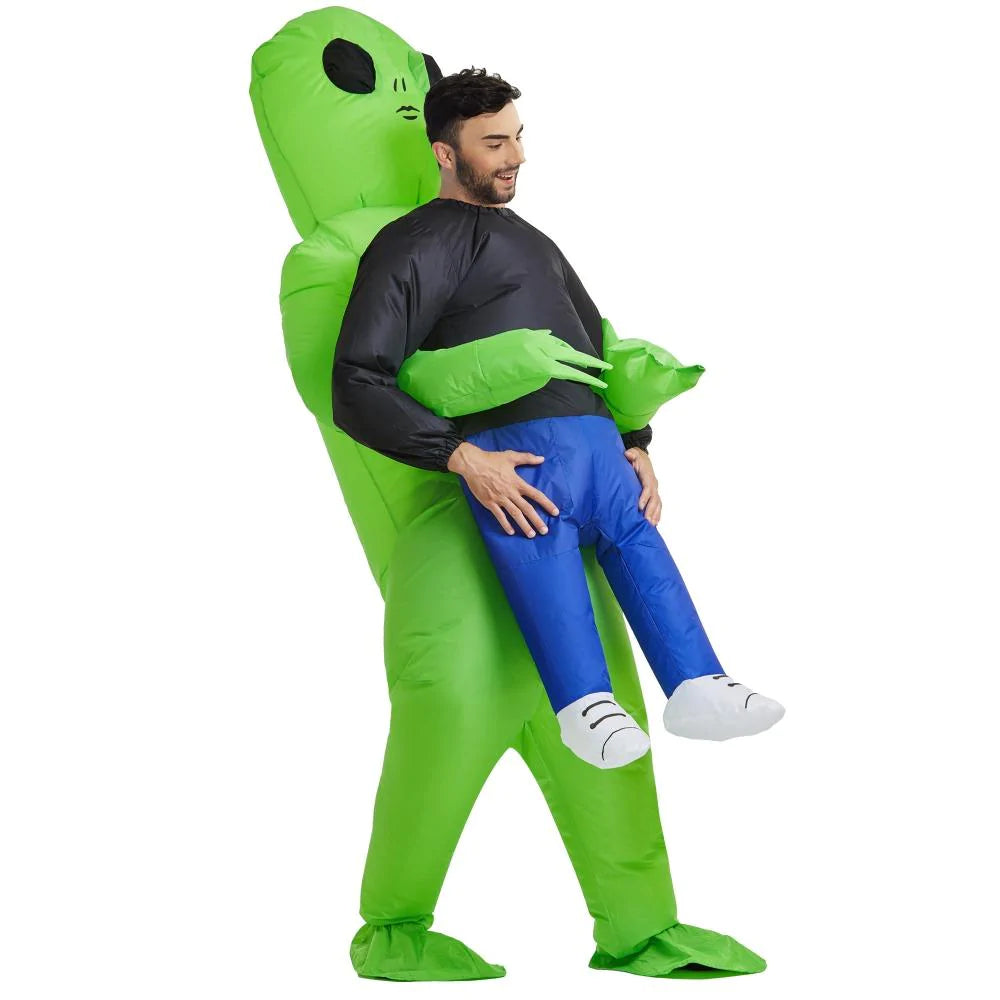 Funny Inflatable Adult & Child Halloween Mascot Costumes - T Rex, Alien and Unicorns - Buy Confidently with Smart Sales Australia