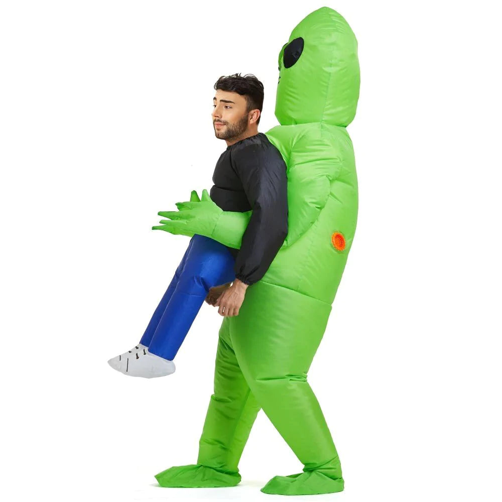 Funny Inflatable Adult & Child Halloween Mascot Costumes - T Rex, Alien and Unicorns - Buy Confidently with Smart Sales Australia