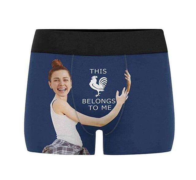 Funny Personalized Boxer Briefs for Men Gift for Boyfriend or Husband - Buy Confidently with Smart Sales Australia