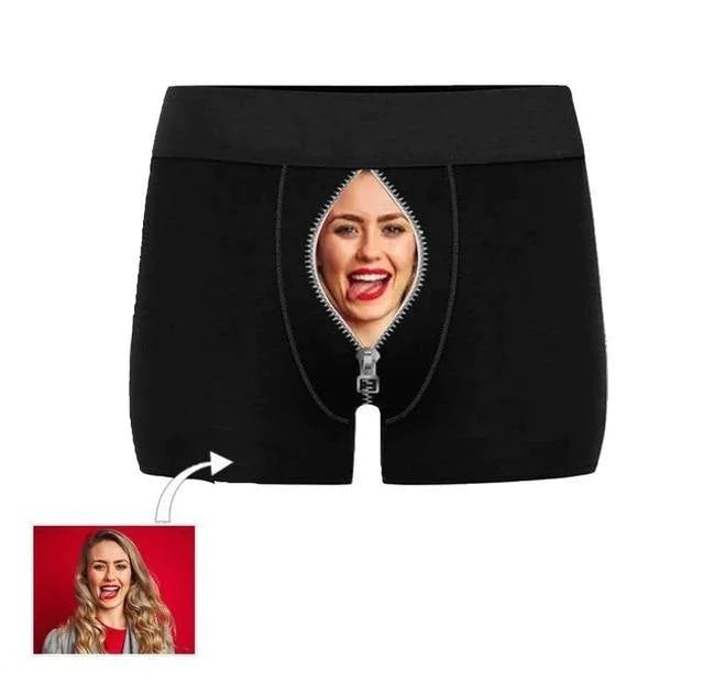 Funny Personalized Boxer Briefs for Men Gift for Boyfriend or Husband - Buy Confidently with Smart Sales Australia