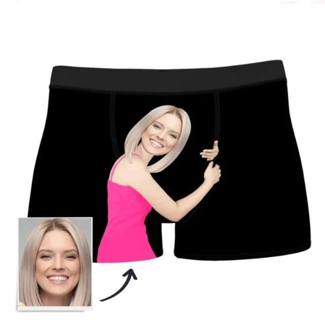 Funny Personalized Boxer Briefs for Men Gift for Boyfriend or Husband - Buy Confidently with Smart Sales Australia