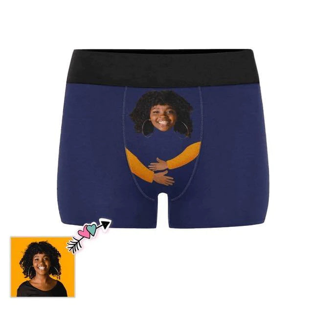 Funny Personalized Boxer Briefs for Men Gift for Boyfriend or Husband - Buy Confidently with Smart Sales Australia