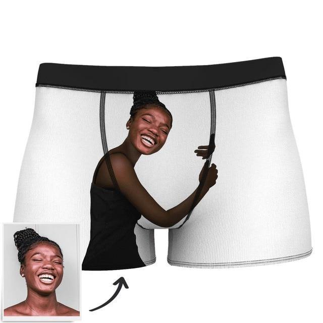 Funny Personalized Boxer Briefs for Men Gift for Boyfriend or Husband - Buy Confidently with Smart Sales Australia
