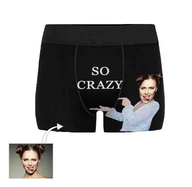 Funny Personalized Boxer Briefs for Men Gift for Boyfriend or Husband - Buy Confidently with Smart Sales Australia