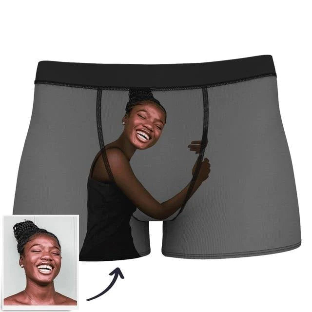 Funny Personalized Boxer Briefs for Men Gift for Boyfriend or Husband - Buy Confidently with Smart Sales Australia