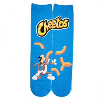 Funny Printed Womens Socks, Various Fun Tasty Designs, One Size - Buy Confidently with Smart Sales Australia