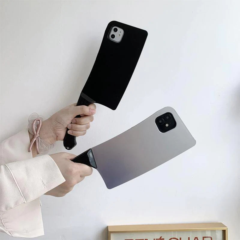 Funny Spoof Kitchen Knife Style Phone Case For iPhones - Buy Confidently with Smart Sales Australia