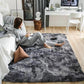 Gradient Tie-dye Faux Fur Area Rugs For Kids - Buy Confidently with Smart Sales Australia