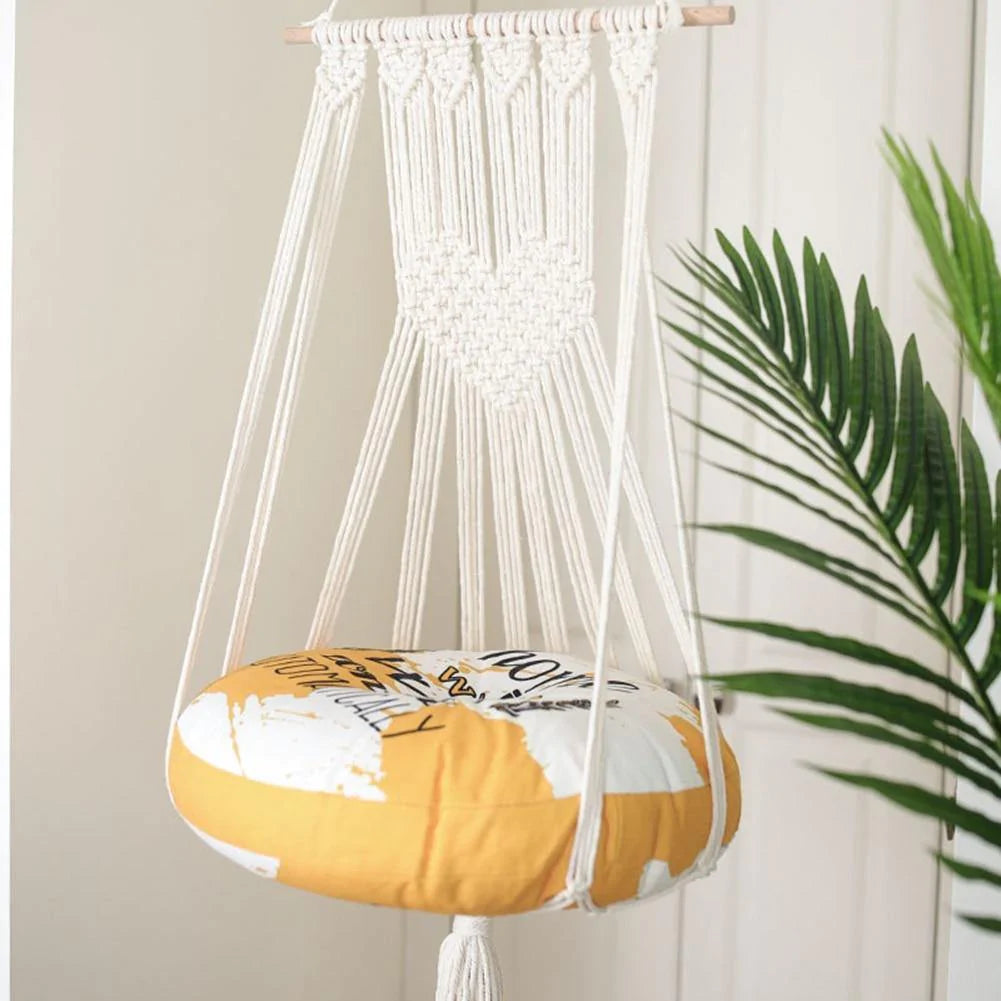 Hanging Soft Hand-Woven Cotton Swing for Pets - Buy Confidently with Smart Sales Australia
