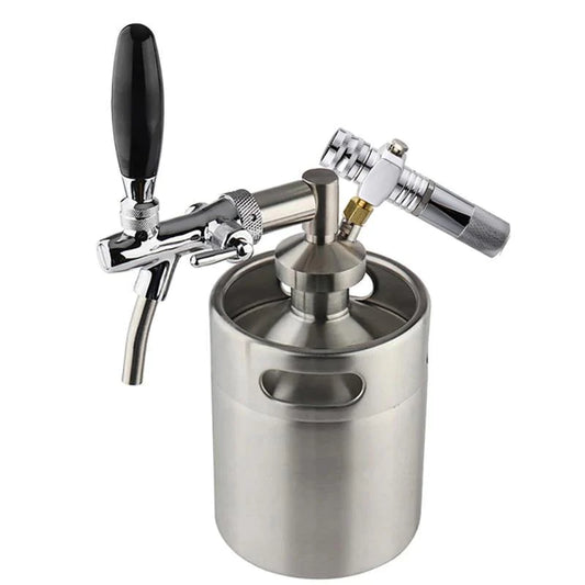 High-Quality Mini Stainless Beer Kegerator Dispenser for Home Brewing - Buy Confidently with Smart Sales Australia