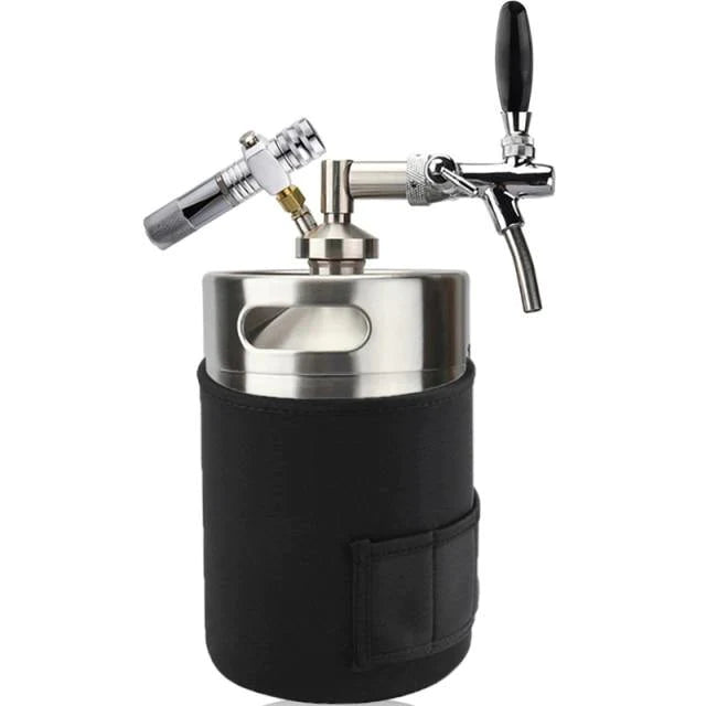 High-Quality Mini Stainless Beer Kegerator Dispenser for Home Brewing - Buy Confidently with Smart Sales Australia