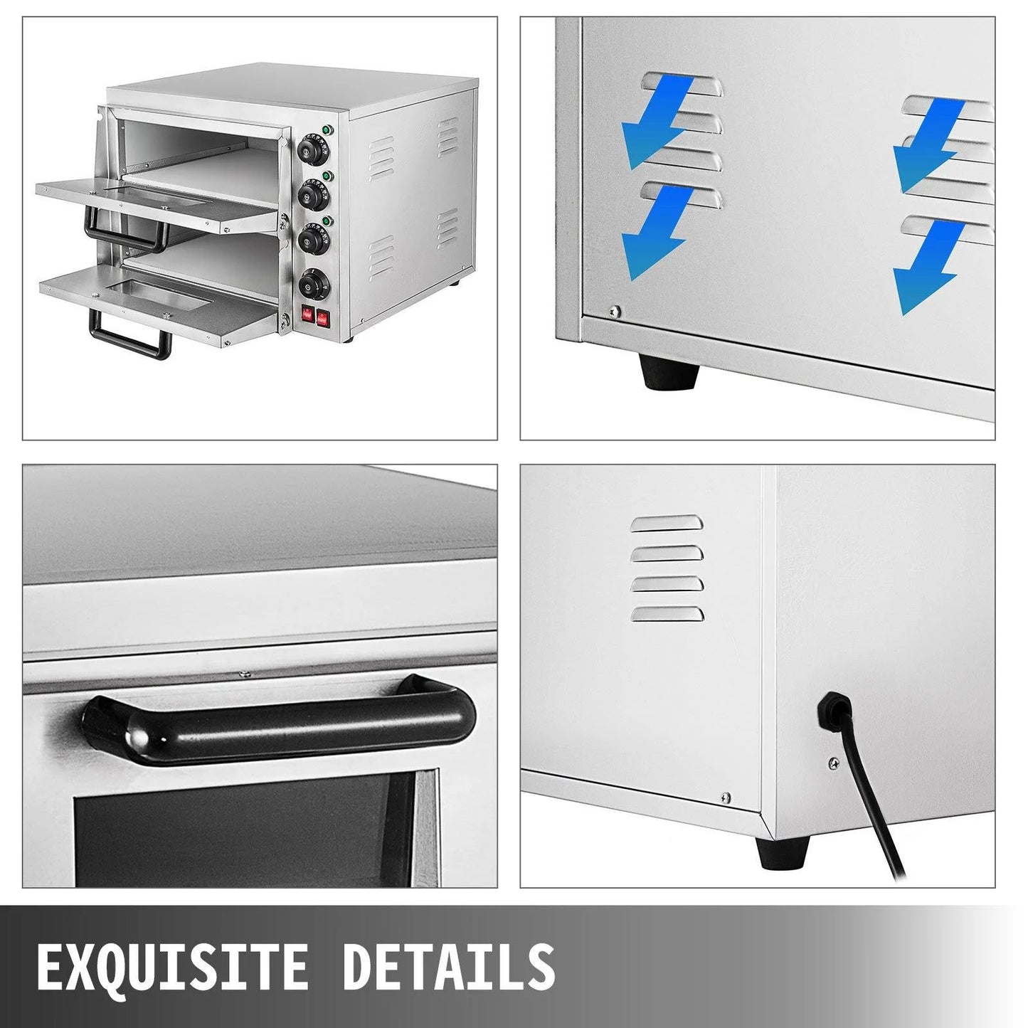 High-Quality Stainless Steel Electric Oven For Catering or Home Use - Buy Confidently with Smart Sales Australia