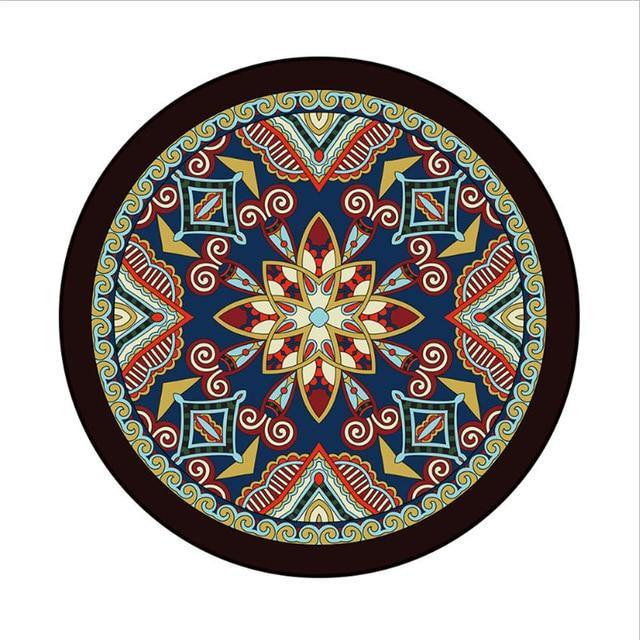 Home Decor Classical Round Stylish Bohemian Carpets - Buy Confidently with Smart Sales Australia