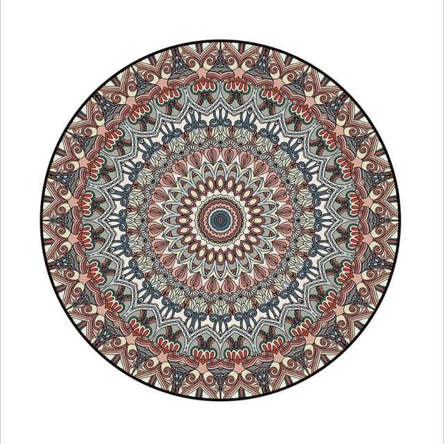 Home Decor Classical Round Stylish Bohemian Carpets - Buy Confidently with Smart Sales Australia