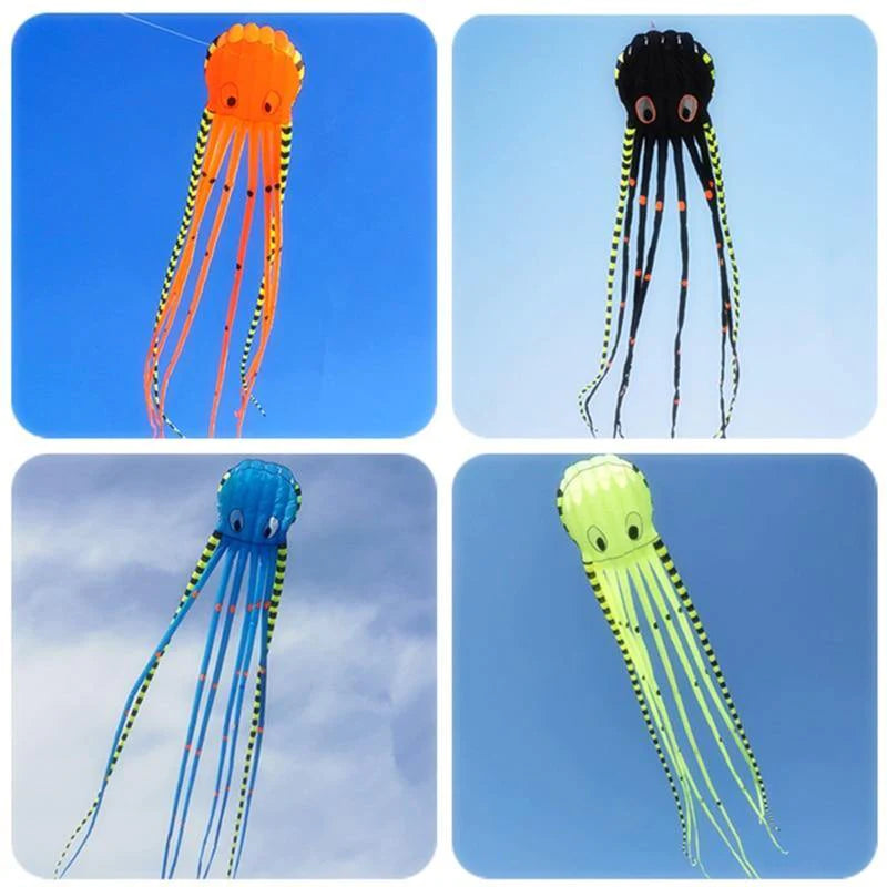 Huge Inflatable Octopus Outdoor Kite Sports for Adults and Kids Four Colors - Buy Confidently with Smart Sales Australia