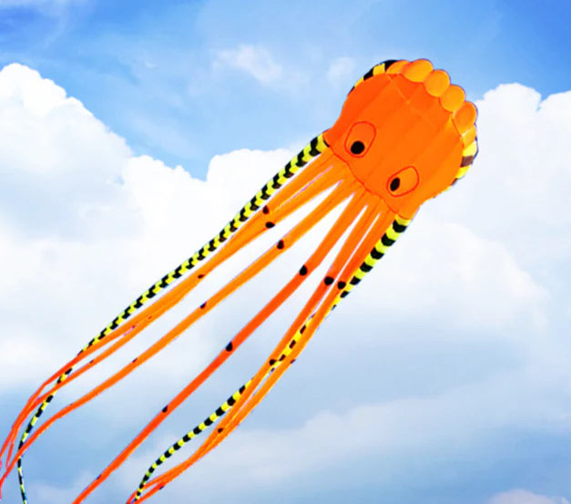 Huge Inflatable Octopus Outdoor Kite Sports for Adults and Kids Four Colors - Buy Confidently with Smart Sales Australia