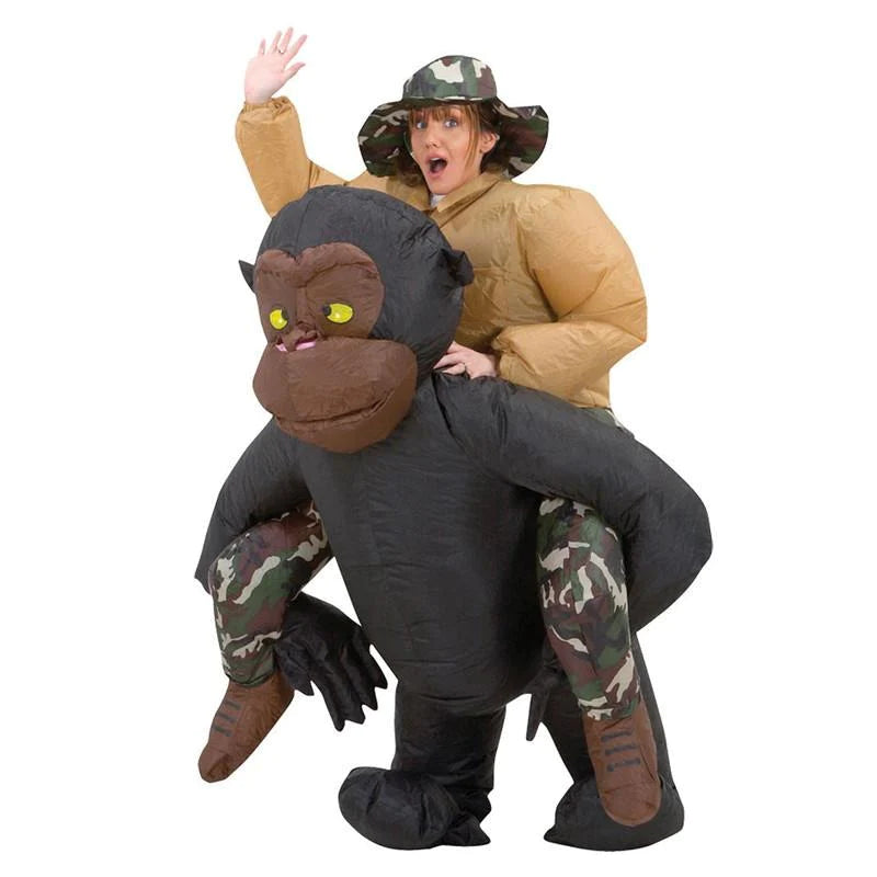 Inflatable Gorilla Cosplay Mascot Costume - Buy Confidently with Smart Sales Australia