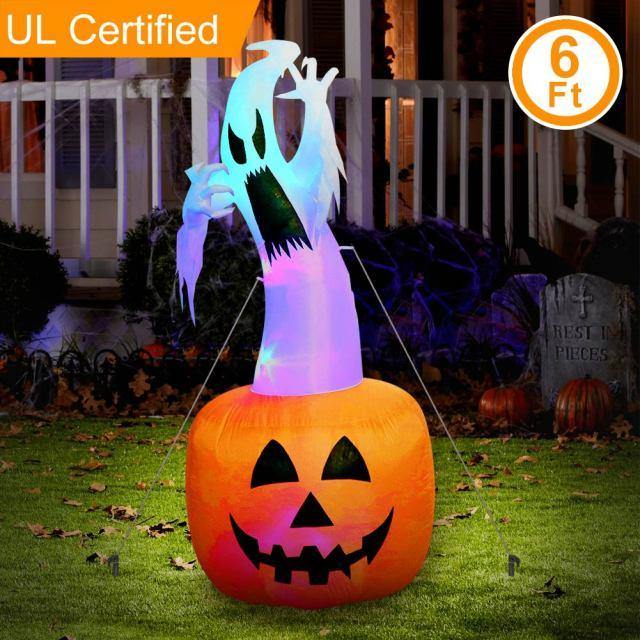 Inflatable Indoor and Outdoor Decoration with Rotating LED Lights - Buy Confidently with Smart Sales Australia