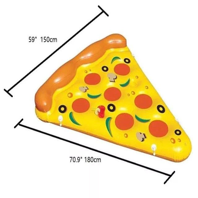 Inflatable Pineapple Watermelon Pizza Water Lounger For Pool Party And Beach Toy - Buy Confidently with Smart Sales Australia