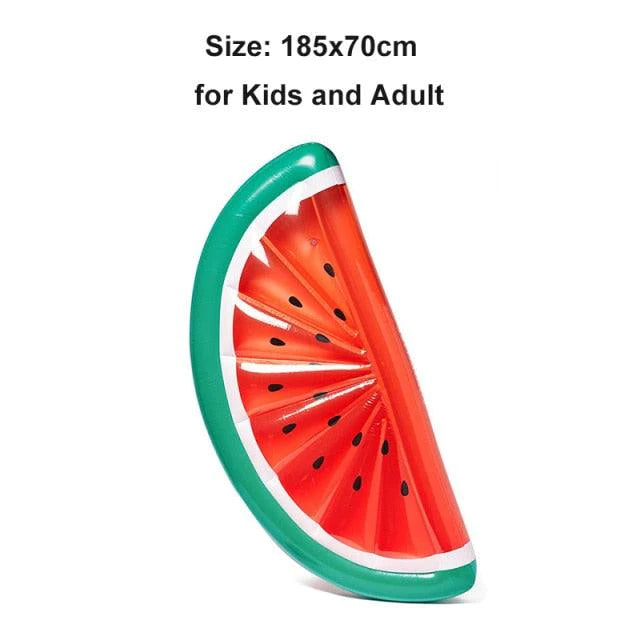 Inflatable Pineapple Watermelon Pizza Water Lounger For Pool Party And Beach Toy - Buy Confidently with Smart Sales Australia
