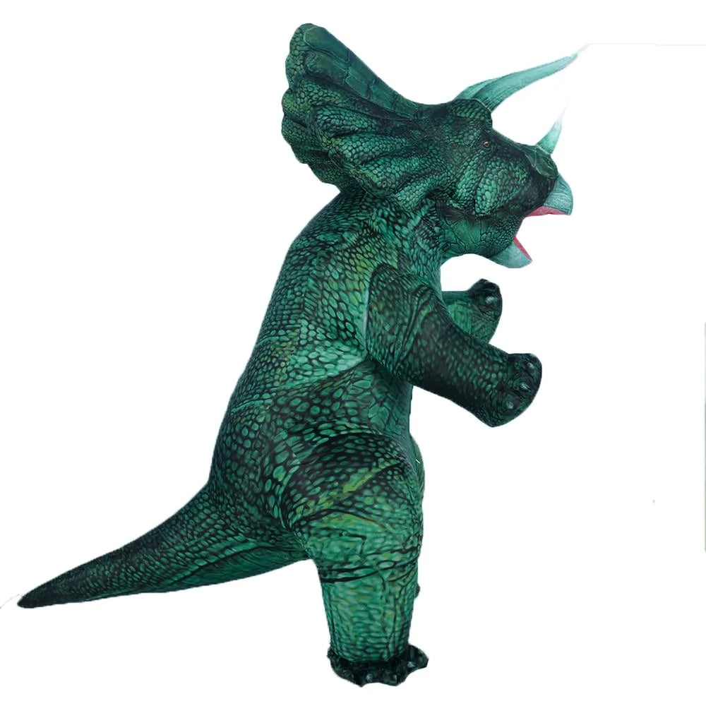 Inflatable Triceratops Adult Mascot Party Costume - Multiple Colours Available - Buy Confidently with Smart Sales Australia