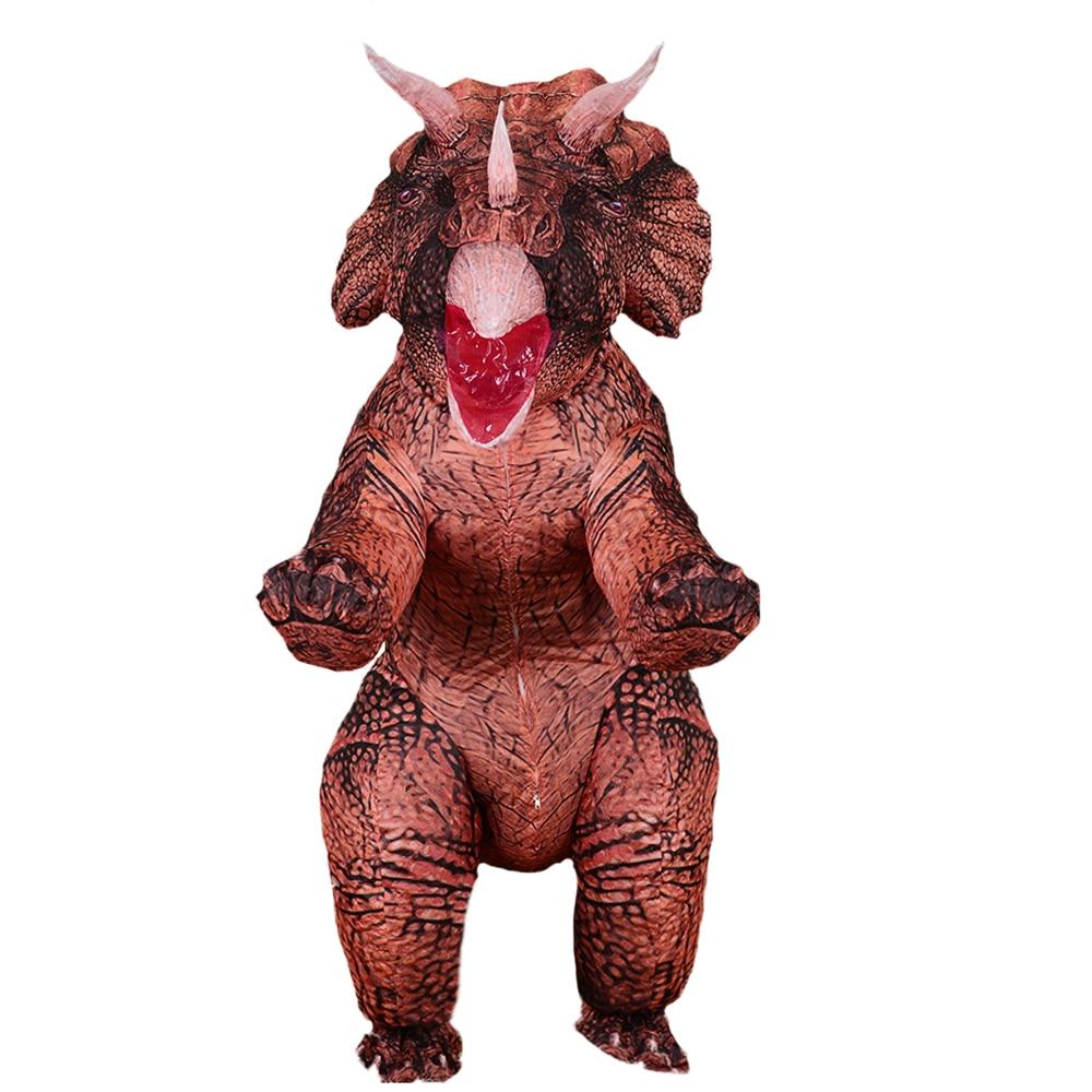 Inflatable Triceratops Adult Mascot Party Costume - Multiple Colours Available - Buy Confidently with Smart Sales Australia