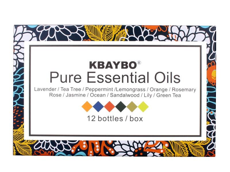 KBAYBO Water Soluble Essential Oil 6 and 12 Pack For Aromatherapy Diffusers and Humidifiers, 10ml each - Buy Confidently with Smart Sales Australia